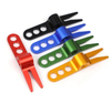 Wholesale Blank Zinc Aluminum Alloy Green Golf Divot Tool