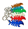 Custom Metal Aluminium Alloy Key Chain Wine Bottle Opener