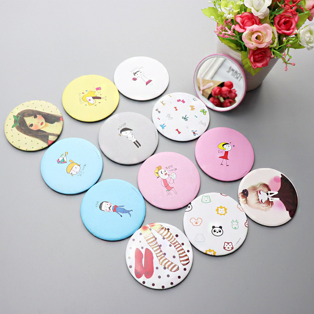 Promotion Gift Personalised Fashion Mirror Button Badge 