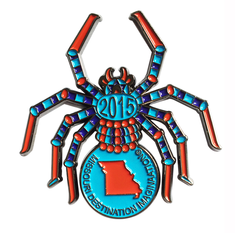 spider lapel pin 