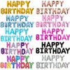 Wholesale Amazon Happy Birthday Party Mylar Foil Balloons