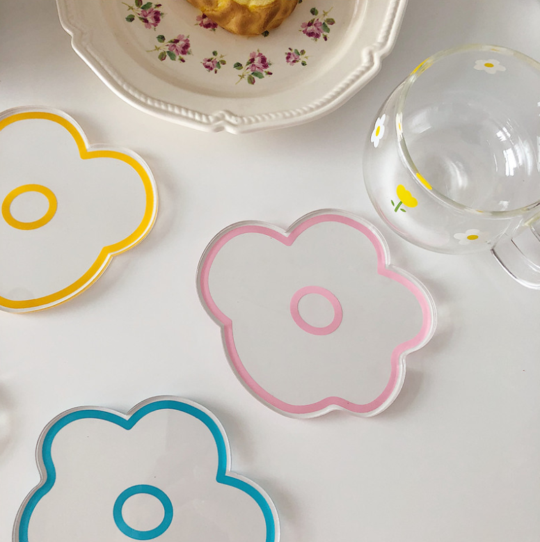 Easy to clean Acrylic Coaster