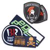 Customized Cloth Accessory No Minimum 2D/3D Logo PVC Patch