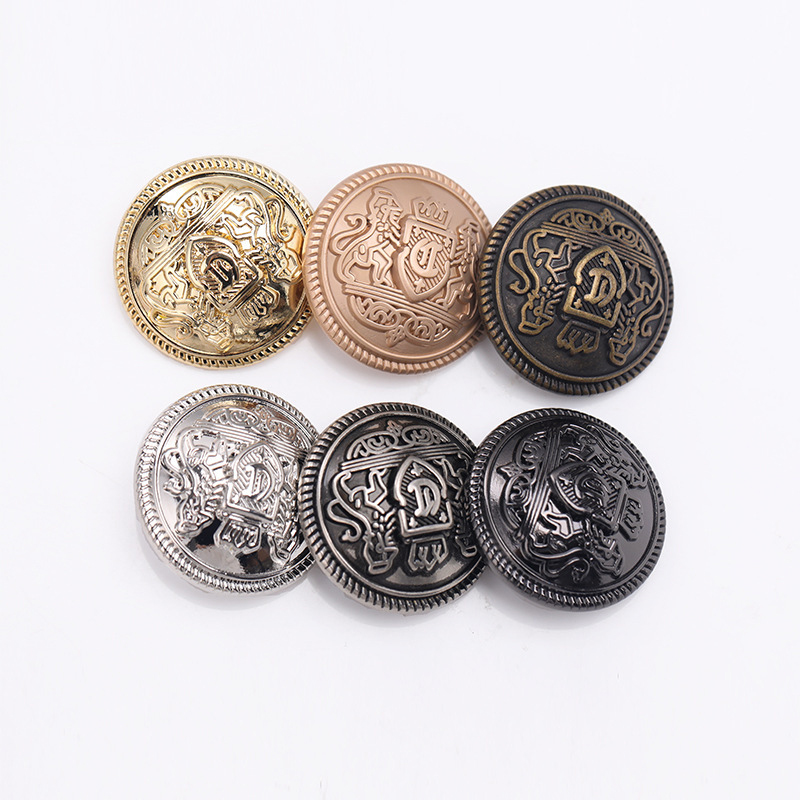 Military Lions Buttons