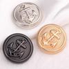 Custom British Style Navy Anchor Metal High-end Suit Button