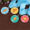Custom Swimming Academy Level 1/2/3 Passed Soft PVC Medal 
