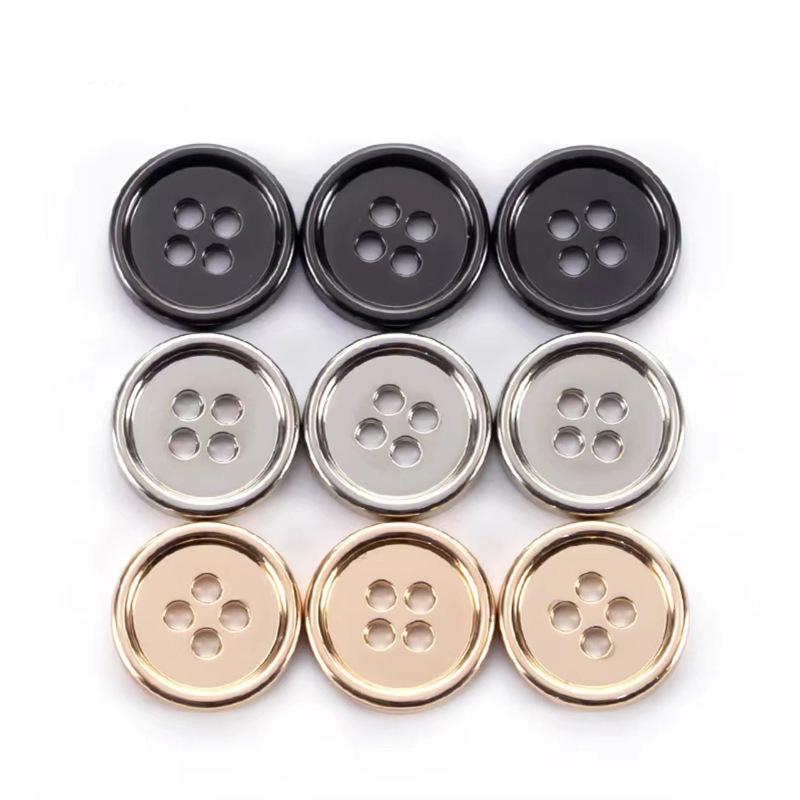 round metal button 
