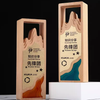 China Factory Customized Laser Engraved Award Wood Trophy 