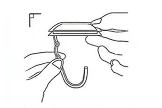 usage bag hanger