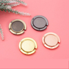 Personalised Round Metal Foldable Bag Holders Hook