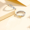 Valentine's Day Gift Jewelry 925 Sterling Silver Couple Ring