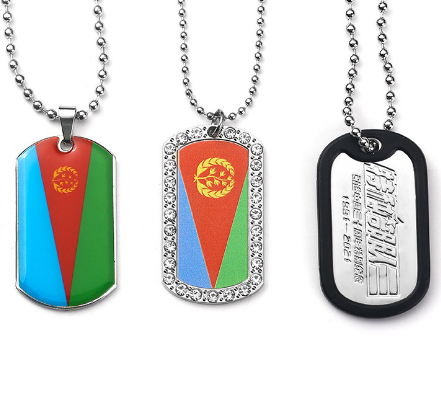 Rhinestone Dog Tag Coin