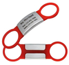 New Design Personalized Laser Logo Silicone Pet ID Tag