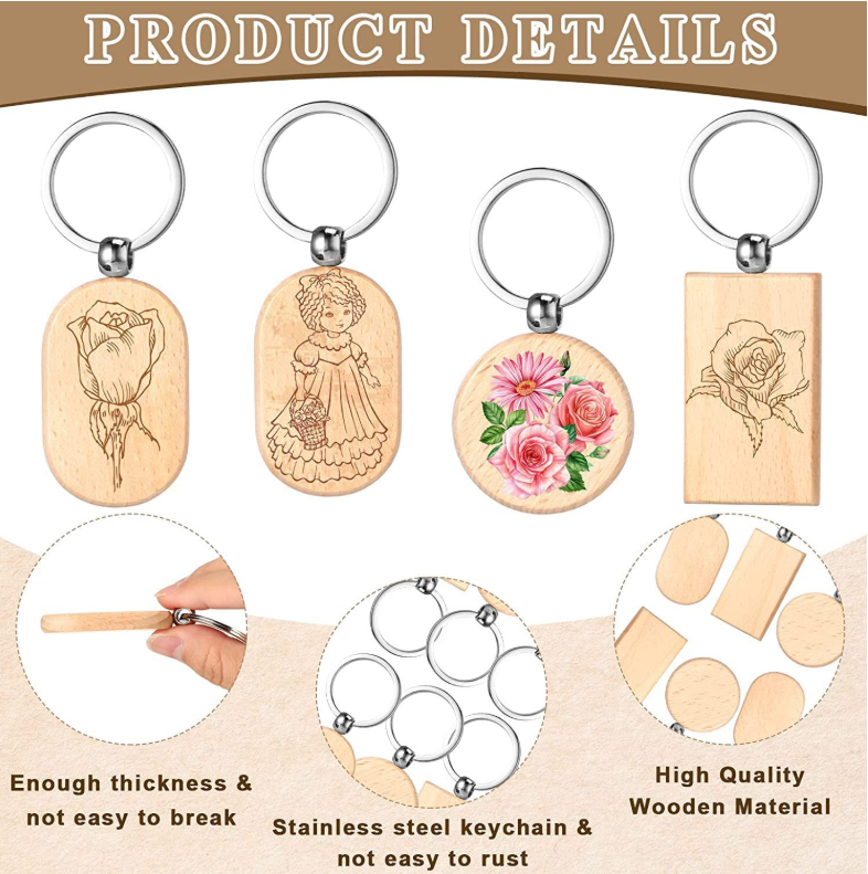 wooden keychain 11