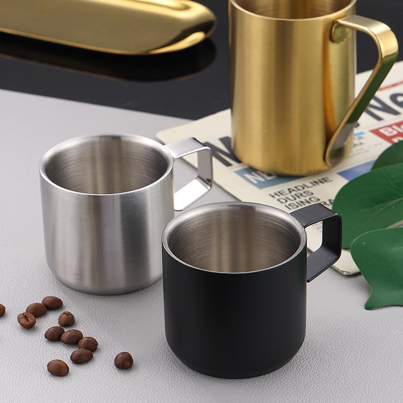 Metal Stainless Steel Coffee Mug Cup Bottle