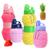 Silicone Foldable Drink Gym Travel Tumbler Cup Custom Logo 
