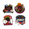 OEM Travel Souvenir Craft PVC Fridge Magnet For Tourist 