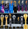 Eco-Friendly Custom logo Premium Materials Football Trophy 