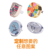 Custom Round Gift Metal Car Air Fresher with Plastic Clip