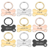 Personalized Metal Blank Name ID Tag for Dogs, Pets, Cats