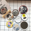 Hot Sell Bespoke LED Flashing Light Up Tin Button Badge