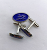 Cheap Custom Logo Tie Pin Cufflink with velvet box 