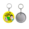 Amazon Hot Sell New Design Portable Button Badge Keychains