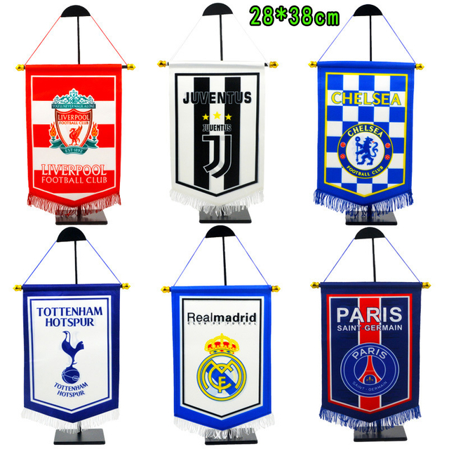 Wholesale Custom Table Flag Pennants for Sports Fans Club
