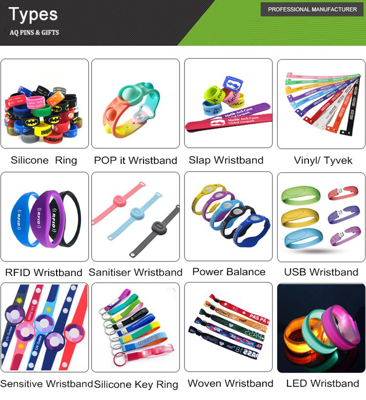 glow in the dark silicone bracelets