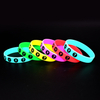 Wholesale Promotional Glowing Luminous Silicone Wristband