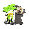 Custom 3D Embossed Logo Garment Accessory PVC Pin Badge