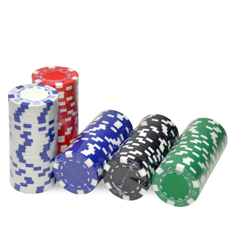 Plastic ABS Golf Ball Marker Poker Chip Set 