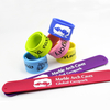 Factory Price Custom Cool Clap Silicone Wrist Slap Band