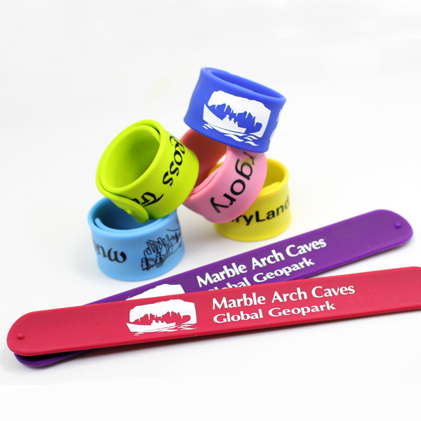 Factory Price Custom Cool Clap Silicone Wrist Slap Band