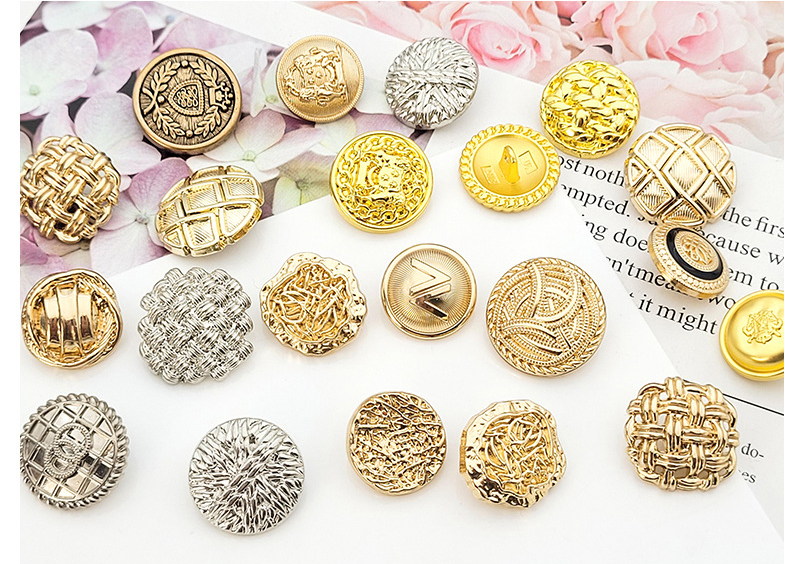Sewing Metal Buttons 