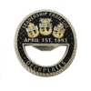 Customized Promotional Metal Bottle Opener Challenge Coins