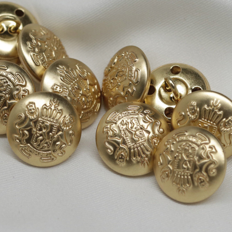 bronze button 