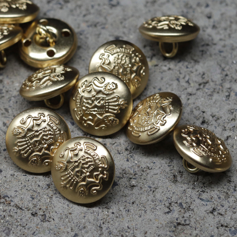bronze button 