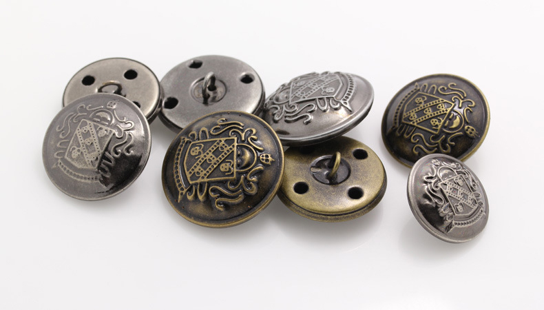bronze button 