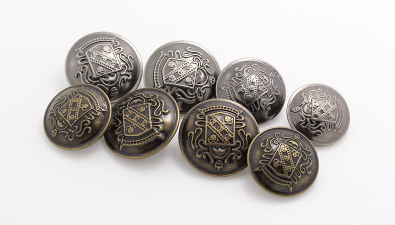 bronze button 