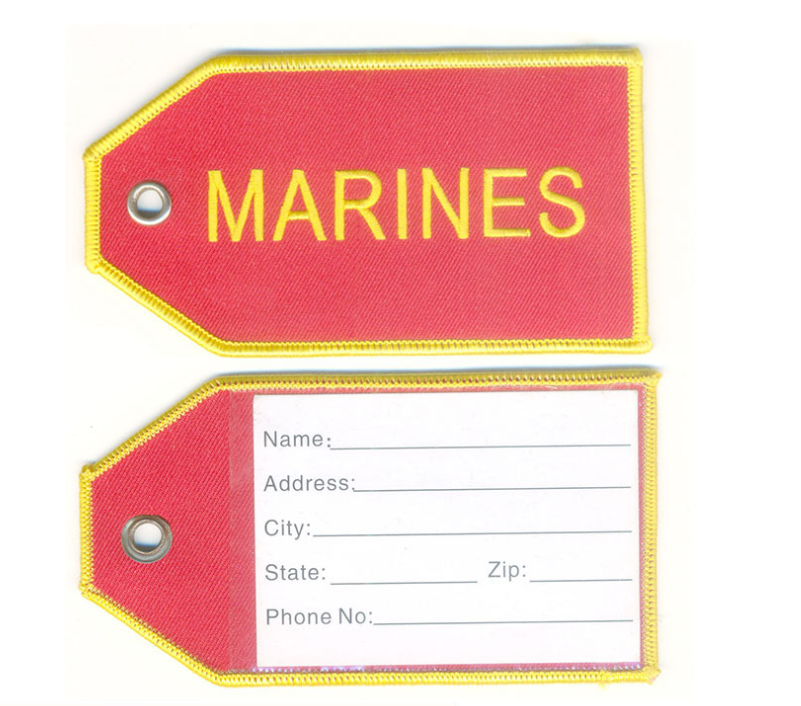 Embroidery Luggage Tag 3