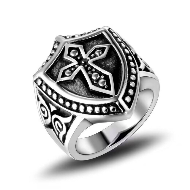 Personalized Hip Hop Jewelry Zinc Alloy Metal Rings for Men