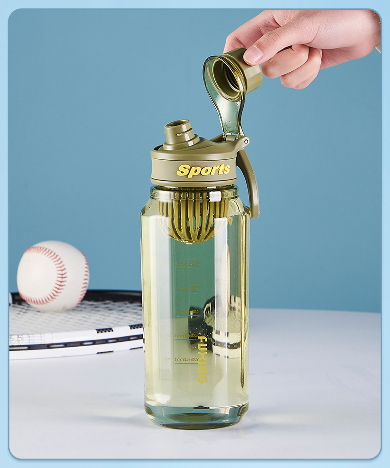 Plastic Sport Travel Water Bottle 