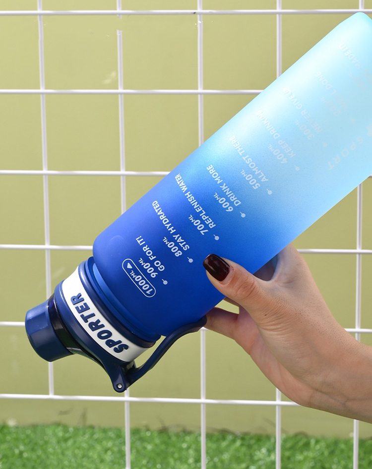 Plastic Sport Travel Water Bottle 