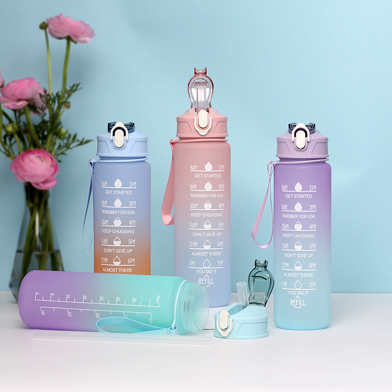Plastic Sport Travel Water Bottle 