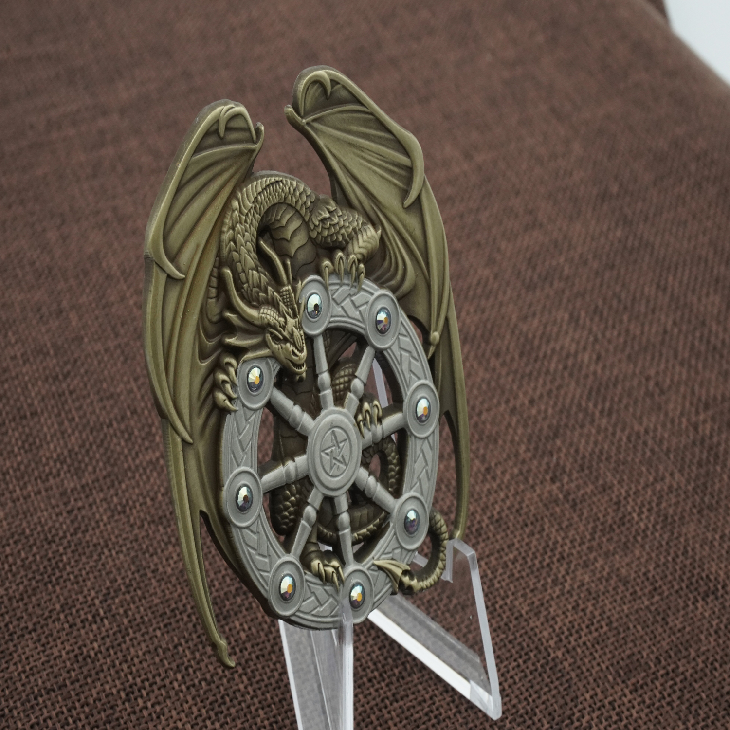 antique bronze + antique silver 