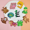  Animal Soft PVC 3D UV Printing Refrigerator Fridge Magnet 