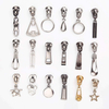 Metal Custom Brand Zipper Pull Charms For Handbag & Garment