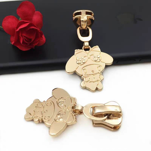 Customized Design Metal Alloy Zipper Tab Replacement Puller 