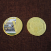 French-Themed Souvenir Coin - High-Quality Zinc Alloy with Blister Packaging